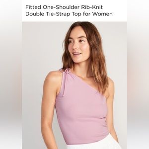 Old Navy one shoulder shirt